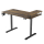 Ultradesk HIGHLANDER Elektryczna regulacja Brązowe - 1295842 - zdjęcie 5